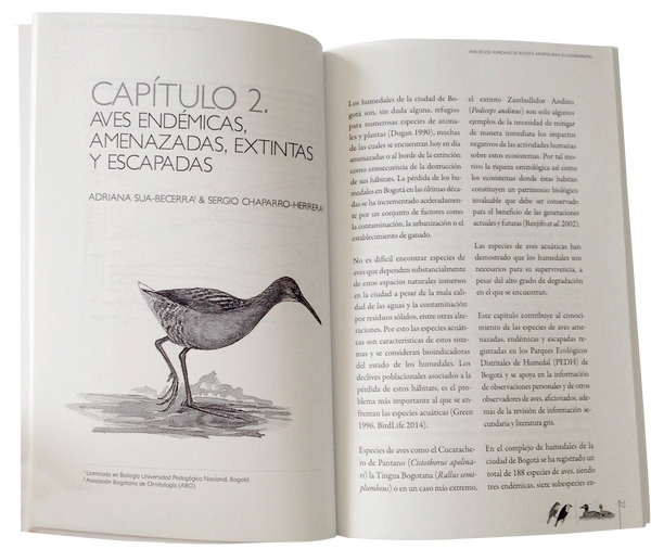 Aves de los Humedales de Bogotá - Aportes para su Conservación
