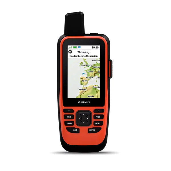 GPS de Mano Garmin Serie GPSMAP® 86i, Comunicación Satelital