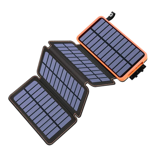 Batería de Reserva Recargable de Alta Capacidad con Cargador Solar Portable Tranmix 25000 mAh