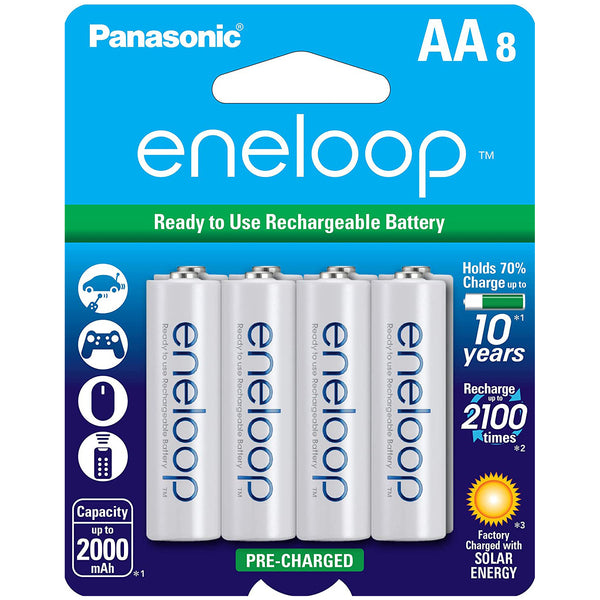 Baterías Recargables Panasonic Eneloop AA 2100mAh