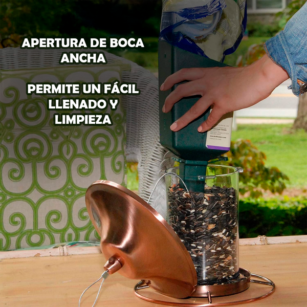 Comedero para Granívoros Perky-Pet Panorama 900 g