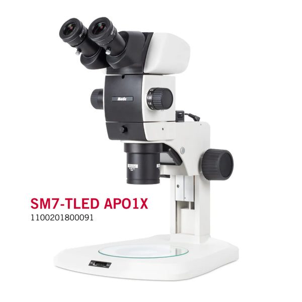 Microscopio Estéreo Motic SM7 Objetivo Plan Apochromat