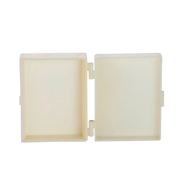 Estuche de Plástico para Láminas de Microscopio AmScope para 25 Ud