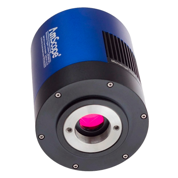 Cámara para Microscopio AmScope con Refrigeración USB 3.0 de Montura C de 20 MP