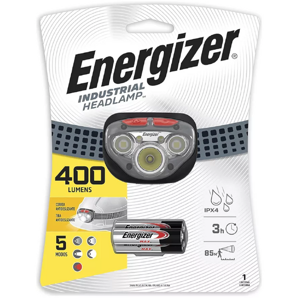 Linterna de Cabeza Energizer Industrial 400 Lúmenes