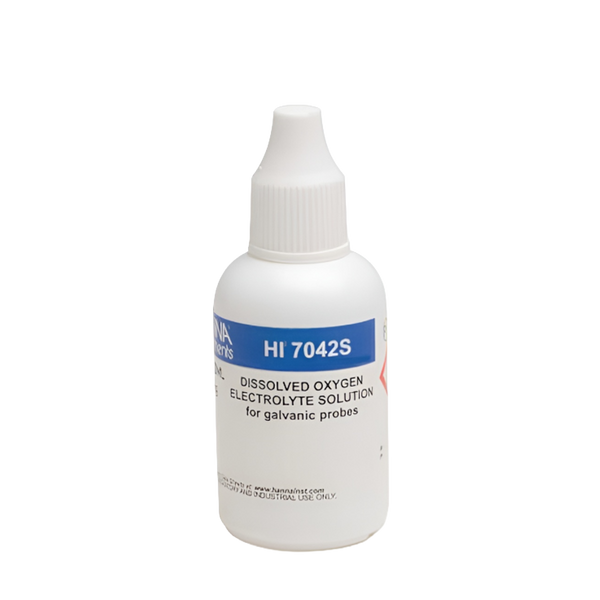 Solución Galvánica Hanna de Electrolitos de Oxígeno Disuelto 30 mL