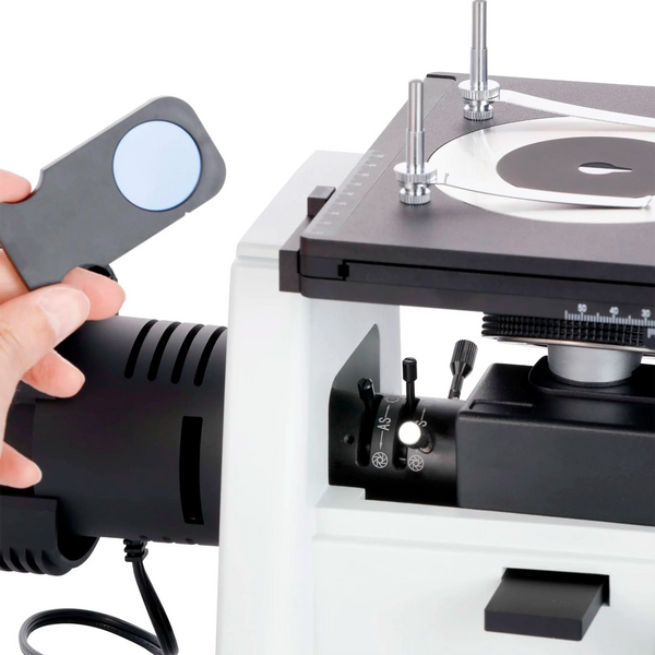 Microscopios Trinoculares AmScope Serie ME1200 hasta 1250× con Iluminación LED de 5 W