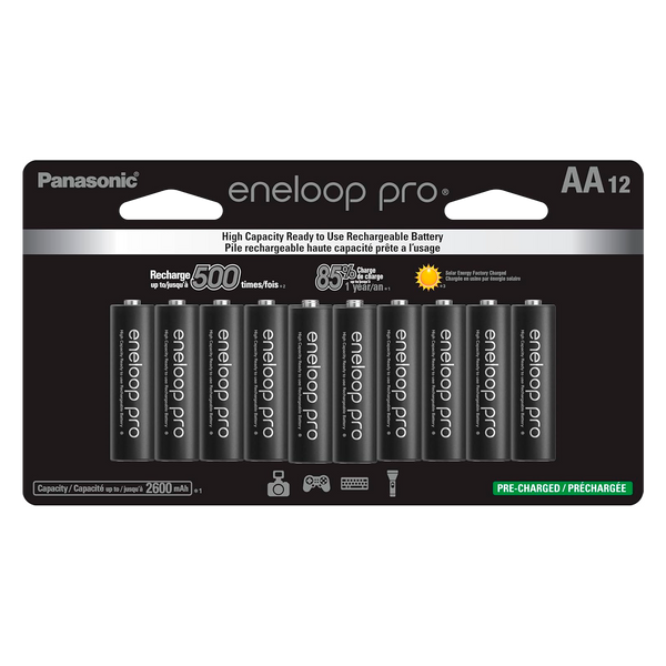 Baterías Recargables Panasonic Eneloop Pro AA 2550mAh ²⁶
