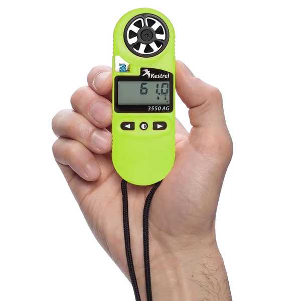 Medidor de Clima de Bolsillo Kestrel Serie 3550AG Dirección de Viento, Delta T & Bluetooth