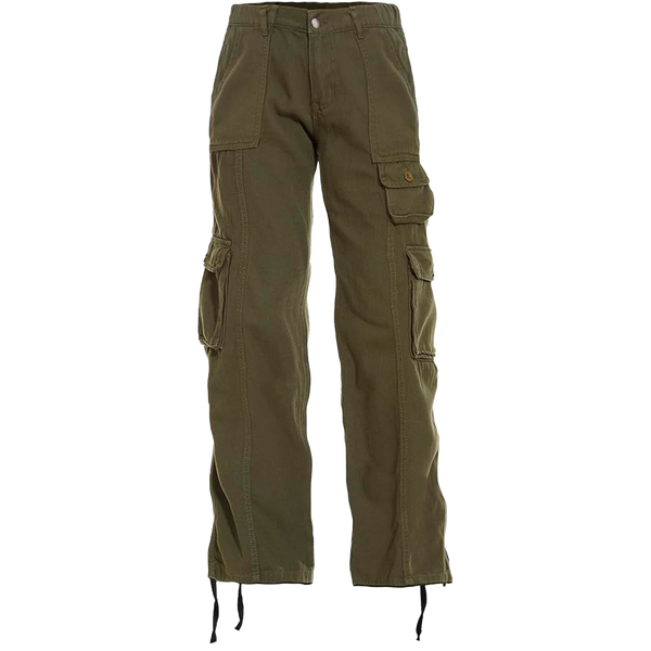 Pantalones de Chándal Cargo para Mujer con 7 Bolsillos