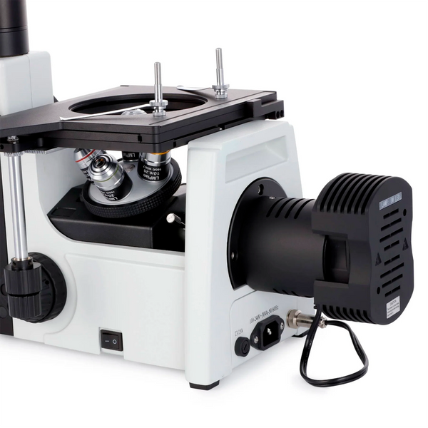 Microscopios Trinoculares AmScope Serie ME1200 hasta 1250× con Iluminación LED de 5 W
