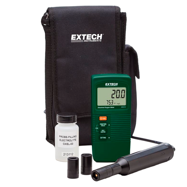 Medidor Compacto de Oxígeno Disuelto Extech DO210