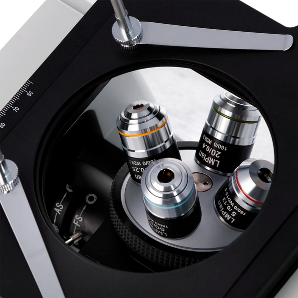 Microscopios Trinoculares AmScope Serie ME1200 hasta 1250× con Iluminación LED de 5 W