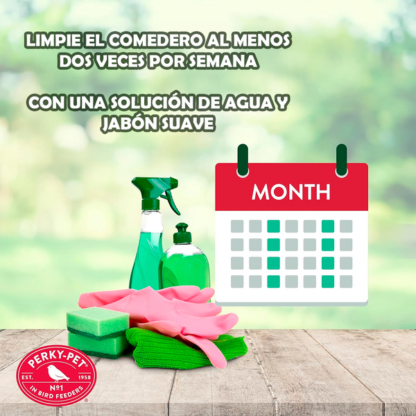 Bebedero para Colibríes Perky-Pet Botella Cintura 8 oz