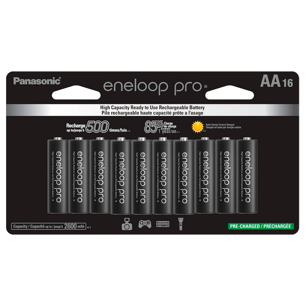 Baterías Recargables Panasonic Eneloop Pro AA 2550mAh ²⁶