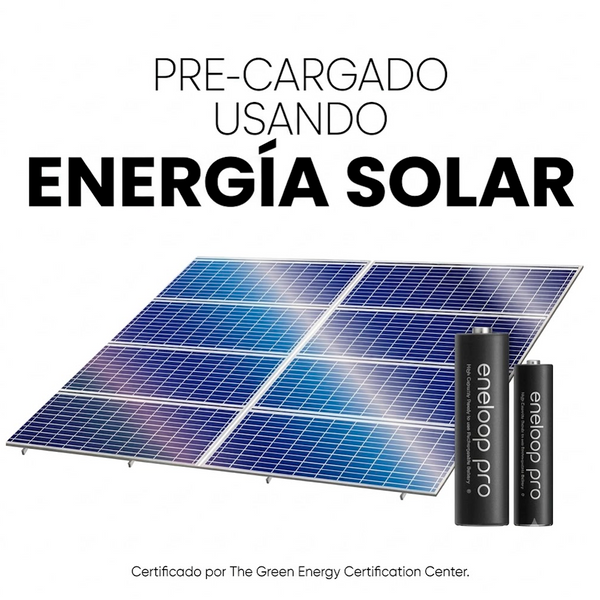 Baterías Recargables Panasonic Eneloop Pro AA 2550mAh ²⁶
