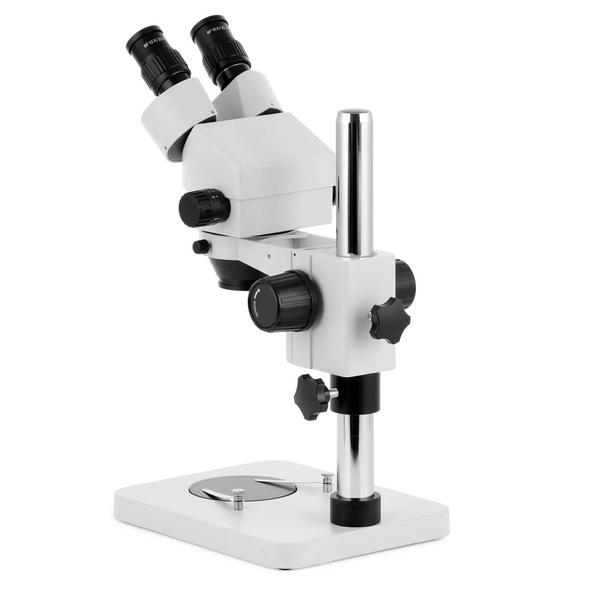 Microscopios Estereo Binoculares AmScope Serie SM-1BSZ con Aumento de 3.5 hasta 180x  y Soporte de columna²⁶