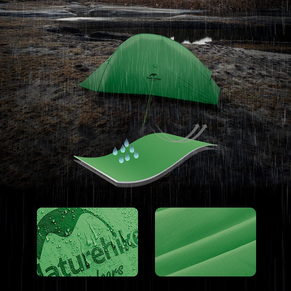 Carpa Naturehike Serie Cloud Up Base Ultraligera para 1 Persona desde 2.08 kg
