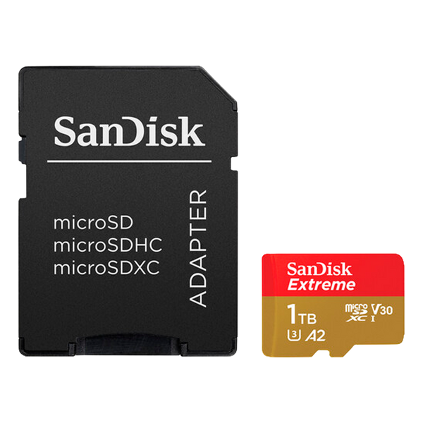 Tarjetas de Memoria SanDisk MicroSD Extreme PLUS UHS-I 200/90mbs ²⁶