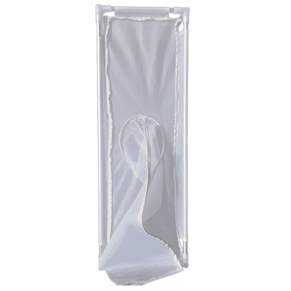 Jaulas de Cría de Insectos de Malla Fina Blanca con Estructura de Aluminio y Panel Transparente