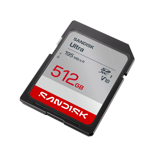 Tarjeta de Memoria SanDisk Ultra SDHC y SDXC UHS I Hasta 512 MB/s