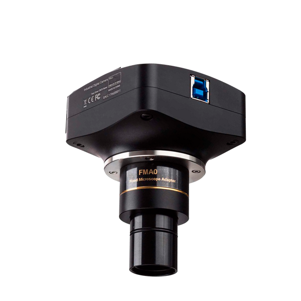 Cámaras para Microscopio AmScope Serie MU GS con Obturador Global USB 3.0 de Montura C hasta 5 MP