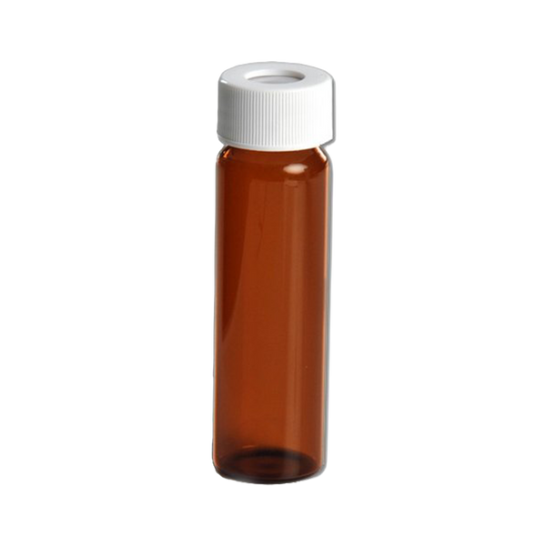 Viales de Tapa Rosca Tipo Ambar 40 mL x 72 U