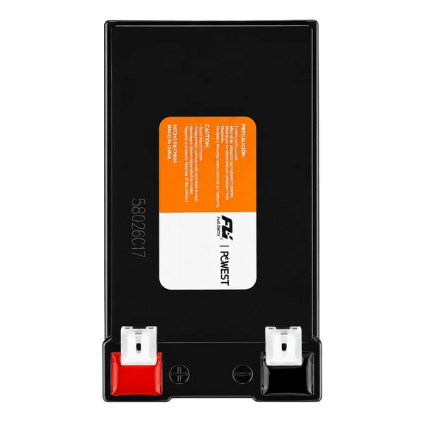 Batería Sellada Recargable Powest Serie VRLA 12V 9Ah/20Hr