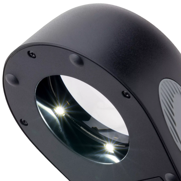 Lupa de Piso Carson Serie LumiLoupe Ultra LL-88 con LED 5× & Ajuste de Luminosidad