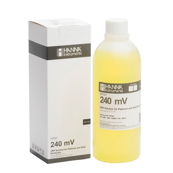 Solución Hanna para prueba ORP  @240 mV (@25°C) 500 mL 