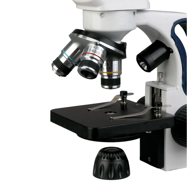 Microscopio Biológico Monocular AmScope M149C-2L-E LED con 400X de Aumento