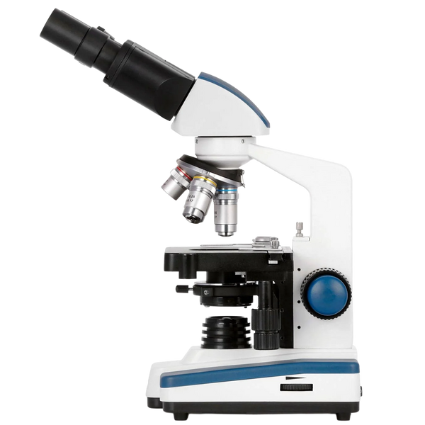 Microscopio Compuesto Binocular AmScope Serie B120 de 40x hasta 2500x ²⁶