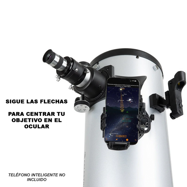 Telescopio Dobsoniano Celestron StarSense Explorer 8 in Compatible con Aplicación para Smartphone
