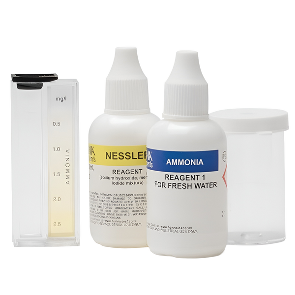 Kit de Reactivo Hanna para Test de Amoníaco en Agua Dulce