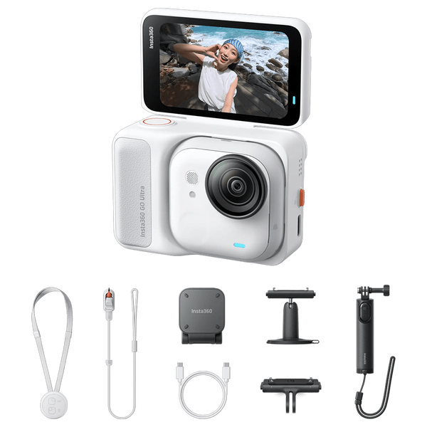 Cámara Insta360 GO Ultra Creator Bundle Arctic White