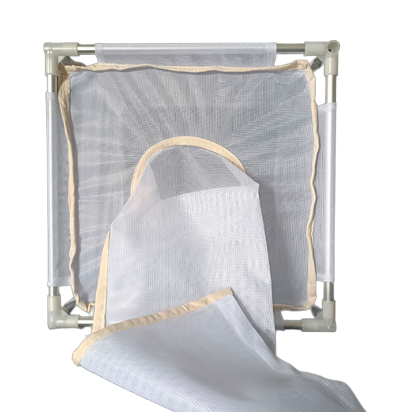 Jaulas de Fibra de Vidrio para Cría de Insectos Serie 4EMW con Malla Eco