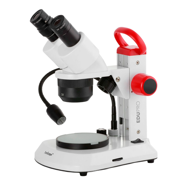 Microscopio Estéreo AmScope Serie EduPro EDU3L 10X–30X