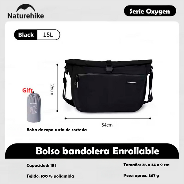 Bolso Enrollable de Doble Uso Naturehike Series Oxygen