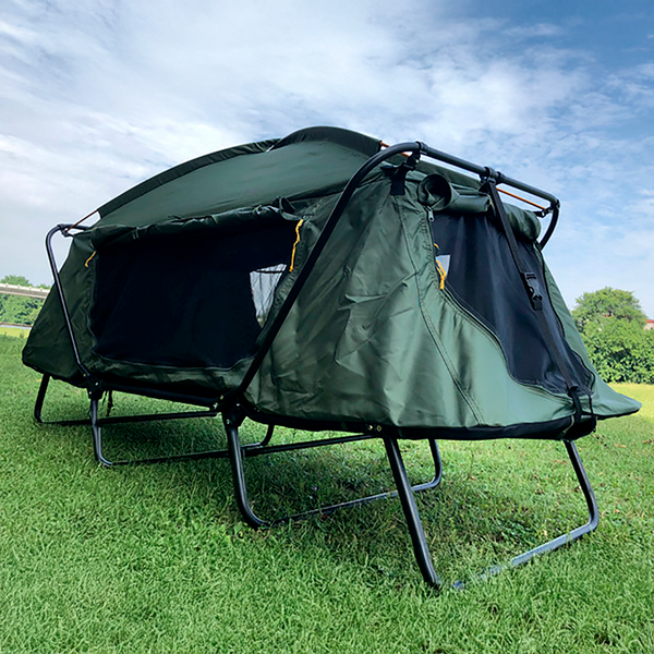 Cama Carpa de Campaña Portátil 2 Personas Impermeable 4 Estaciones con Bolsa de Transporte