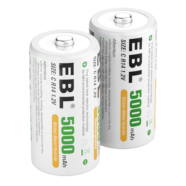 Baterías Recargables EBL C 5000mAh