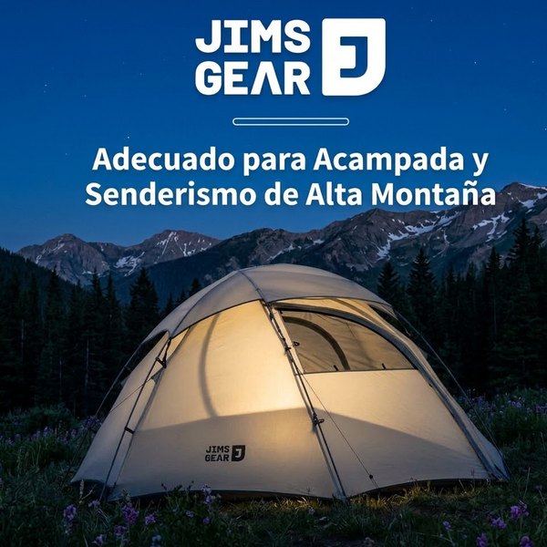 Carpa Naturehike Serie Jims Ultraligera 4 Estaciones para 1 a 2 Personas desde 1,87 kg
