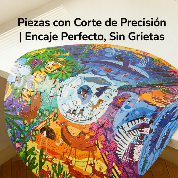 Rompecabezas Panorámico Océano Mágico de 150 Piezas para (+5)