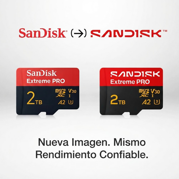 Tarjeta de Memoria Micro SDXC SanDisk Extreme Pro UHS I con Tecnología QuickFlow de hasta 200MB/s y Escritura de hasta 170MB/s