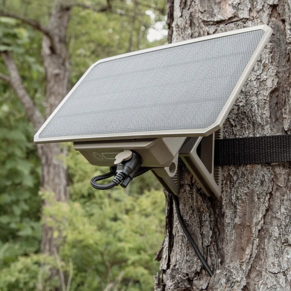 Paquete de Energía Solar Moultrie Serie Edge 3.4 W con Banco de Energía Integrado