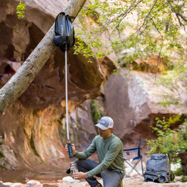 Purificador de Gravedad LifeStraw Serie Peak con Eliminación de Virus