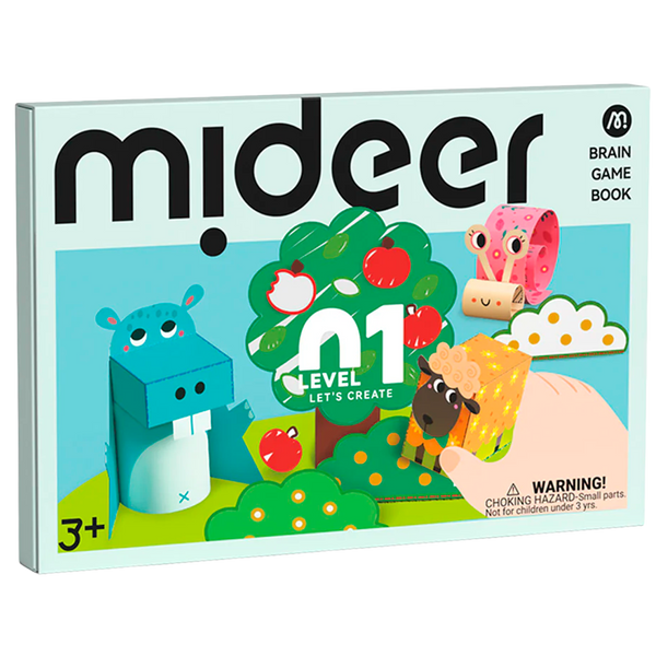 Libro de Juegos Mentales Vamos a Crear Juntos Nivel 1 (+3)