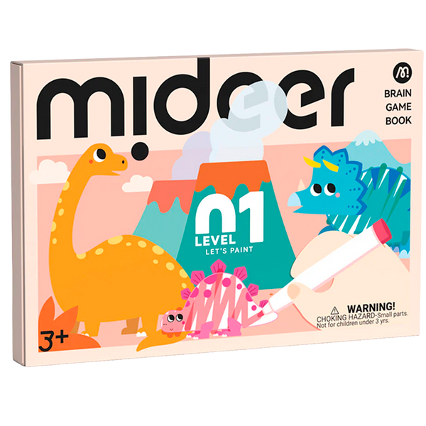 Libro de Juegos Mentales Vamos a Pintar Nivel 1 (+3)