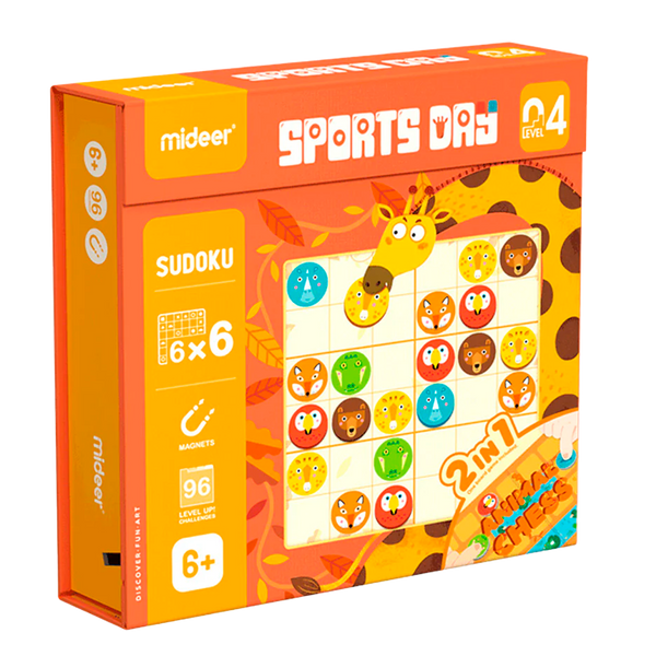 Juego de Sudoku Sports Day (+6)