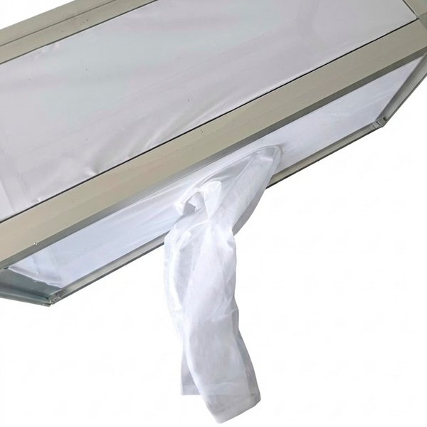 Jaulas de Cría de Insectos con Malla Fina de Nailon de 150 a 300 µm, Estructura de Aluminio y Apertura Frontal con Manga