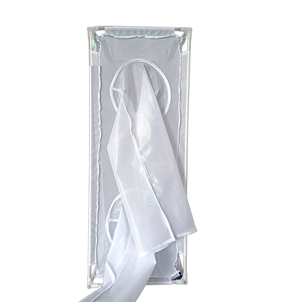 Jaulas de Cría de Insectos de Malla Fina Blanca con Estructura de Aluminio y Panel Transparente